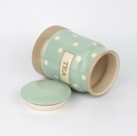 Keramická dóza na čaj CREAM AND COUNTRY 14,5cm