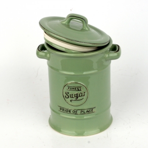 Keramická dóza na cukor zelená Pride of Place 18cm