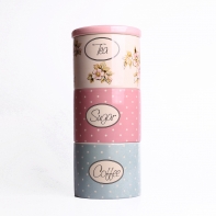 Keramická dóza na kávu / čaj / cukor Rose 29,5x13cm