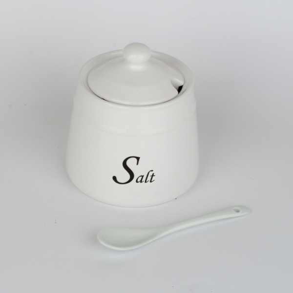 Keramická dóza na soľ 430ml