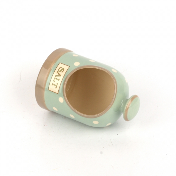 Keramická dóza na soľ Cream AND Country 12cm