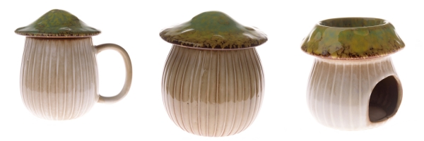 Keramická dóza s glazúrou