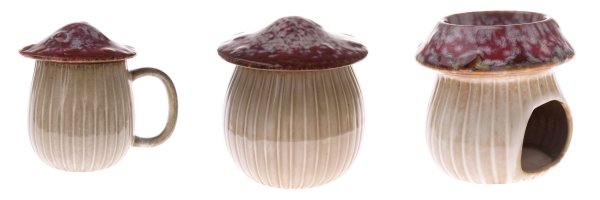 Keramická dóza s vekom s tesnením