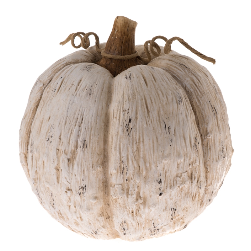 Keramická tekvica biela