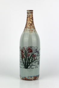 Keramická fľaša / váza 33x10c