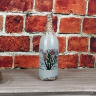 Keramická fľaša / váza 33x10c