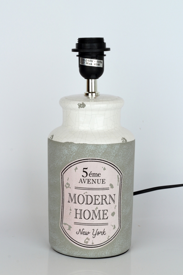 Keramická lampa MODERN HOME 45cm
