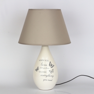 Keramická lampa s cylindrom 47cm