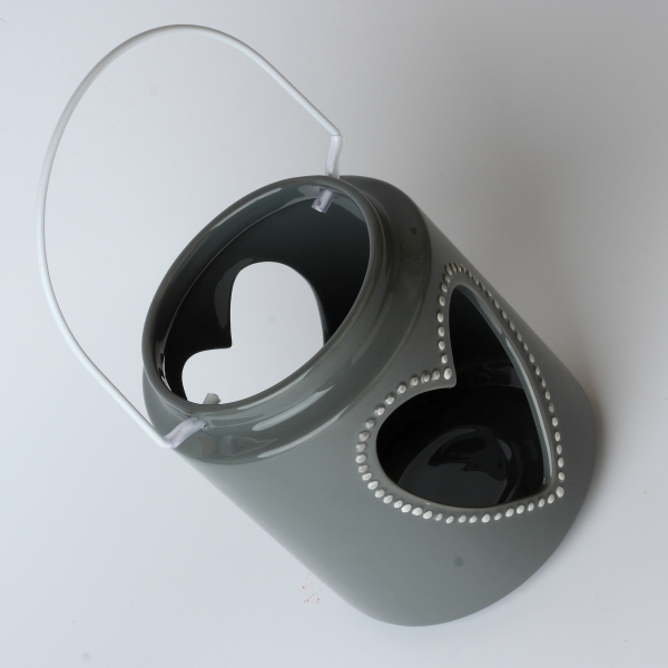 Keramická lampáš na čajovú sviečku 18cm