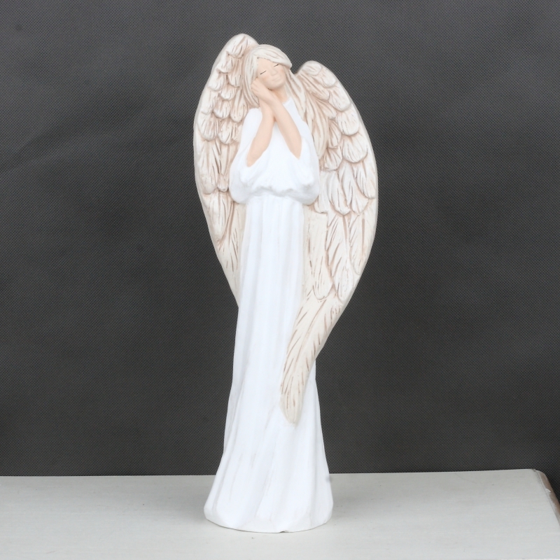 Keramická soška anjela Snívanie 38cm