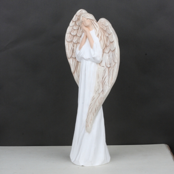 Keramická soška anjela Snívanie 38cm