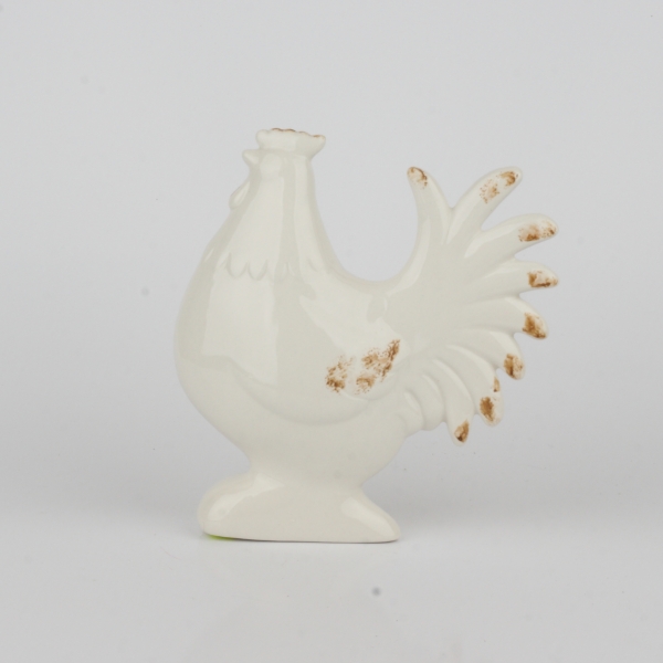 Keramická soška kohút 19x7x17cm