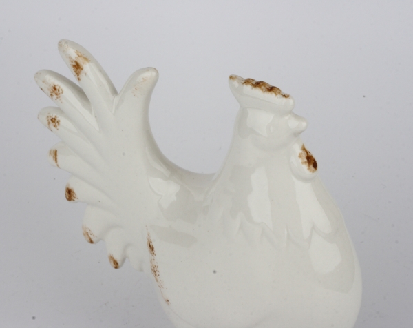 Keramická soška kohút 19x7x17cm