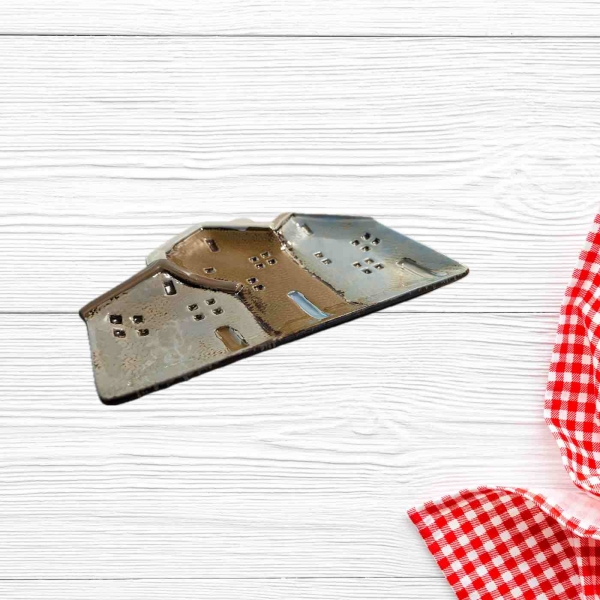 Keramické domčeky - tácka na servírovanie 20 x 14 x 2 cm