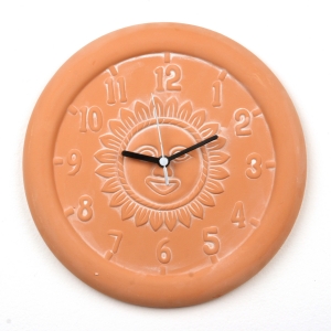 Keramické hodiny slnko 30cm