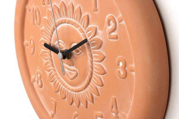 Keramické hodiny slnko 30cm