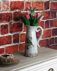 Keramické riadu - džbánok / váza modrý 30cm