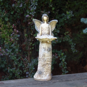 Keramické pítko pre vtáky anjel