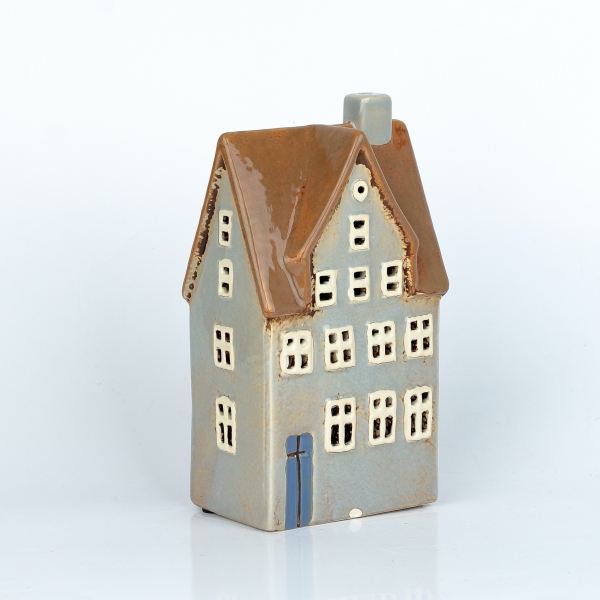 Keramické vianočné domčeky 10x20x8cm A