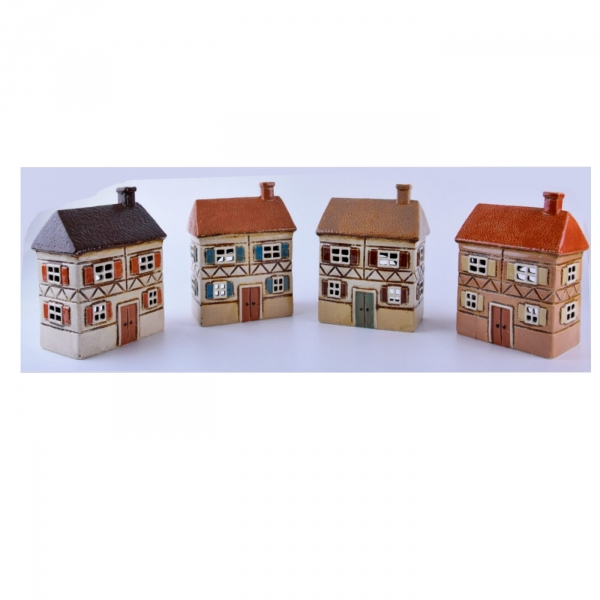 Keramický domček 16x18,5x10,5cm Typ C