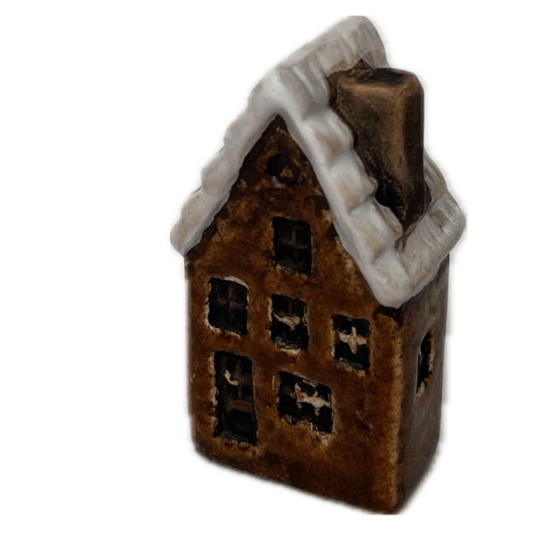 Keramický domček 3x2x6cm Typ A