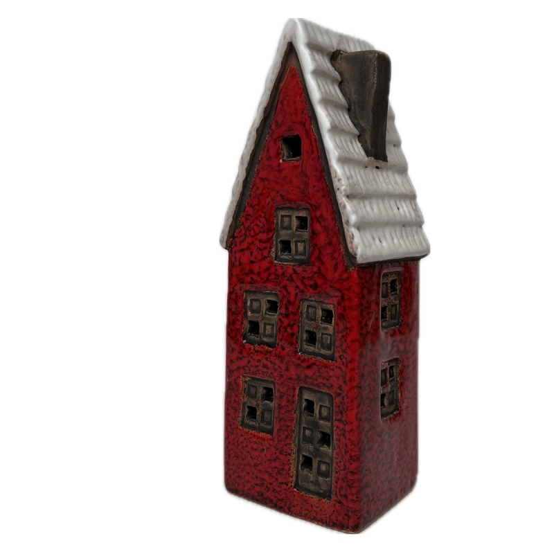 Keramický domček 7,5 x 5,5 x 18,5 cm Typ B