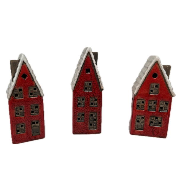 Keramický domček 7,5 x 5,5 x 18,5 cm Typ B