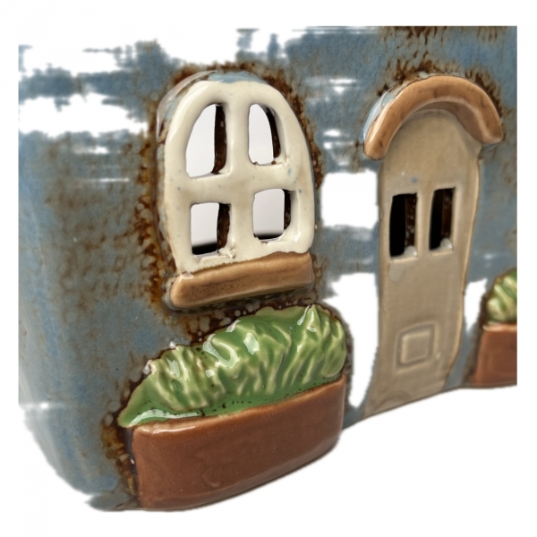 Keramický domček A 17,5 x 20,5 x 10 cm