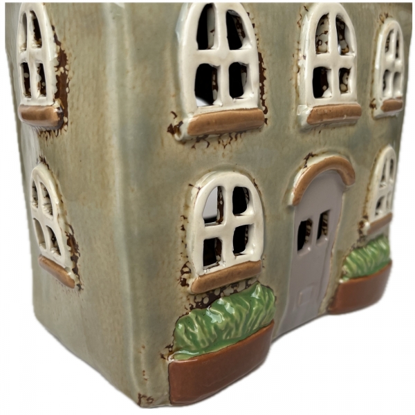 Keramický domček B 17,5 x 20,5 x 10 cm