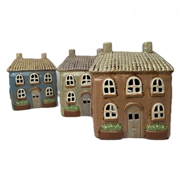 Keramický domček B 17,5 x 20,5 x 10 cm