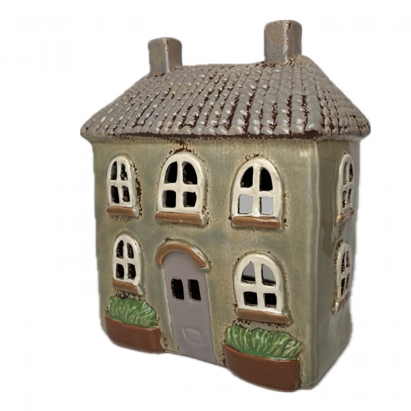 Keramický domček B 17,5 x 20,5 x 10 cm