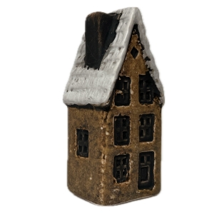Keramický domček dekorácie 4,5 x 3 x 10 cm Typ C