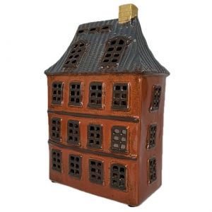 Keramický domček dekorácie typ A