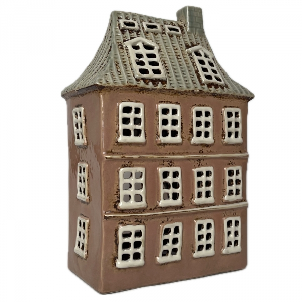Keramický domček dekorácie typ E