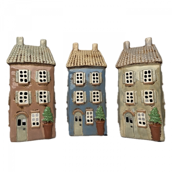 Keramický domeček do zahrádky 12,5 x 28 x 10 cm