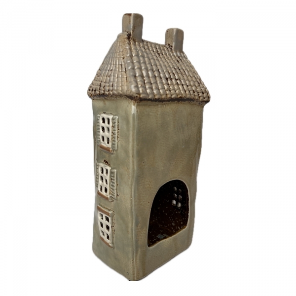 Keramický domeček do zahrádky 12,5 x 28 x 10 cm