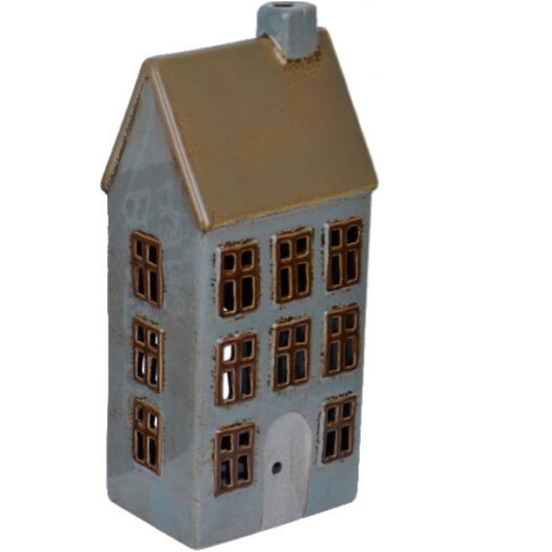 Keramický domček na sviečku