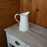 Keramický džbán - kúpeľňový set