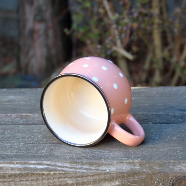 Keramický hrnček oranžový 230ml