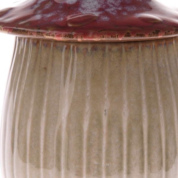 Keramický hrnček s viečkom - huba