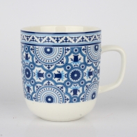 Keramický hrnček so vzorom 11x8,5x10cm