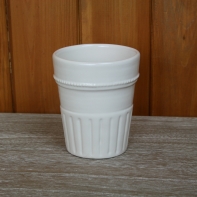 Keramický kalíšok na zubné kefky