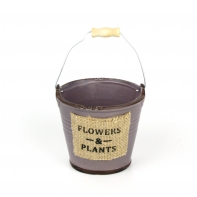 Keramický kvetináč fialový (3ks)