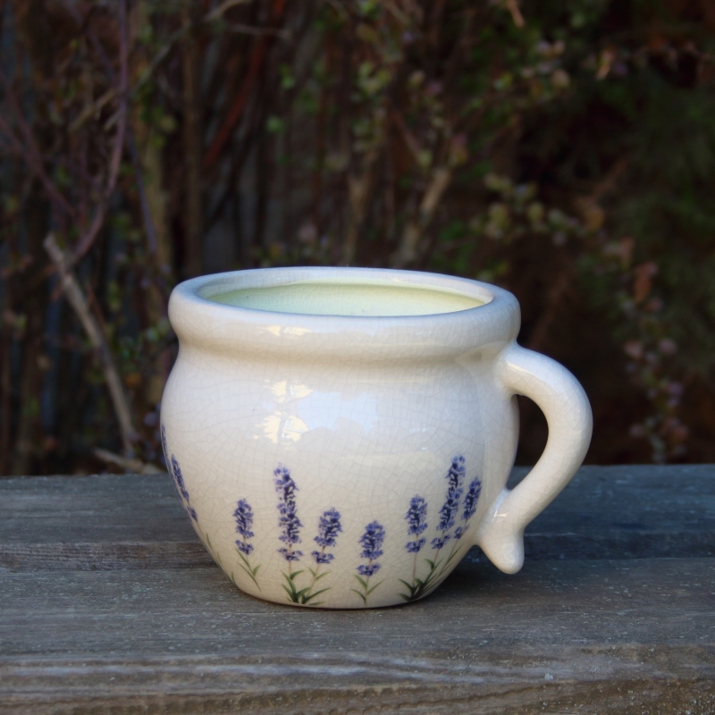 Keramický kvetináč Provence 20×16,5×15cm