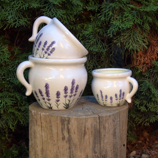 Keramický kvetináč Provence 20×16,5×15cm