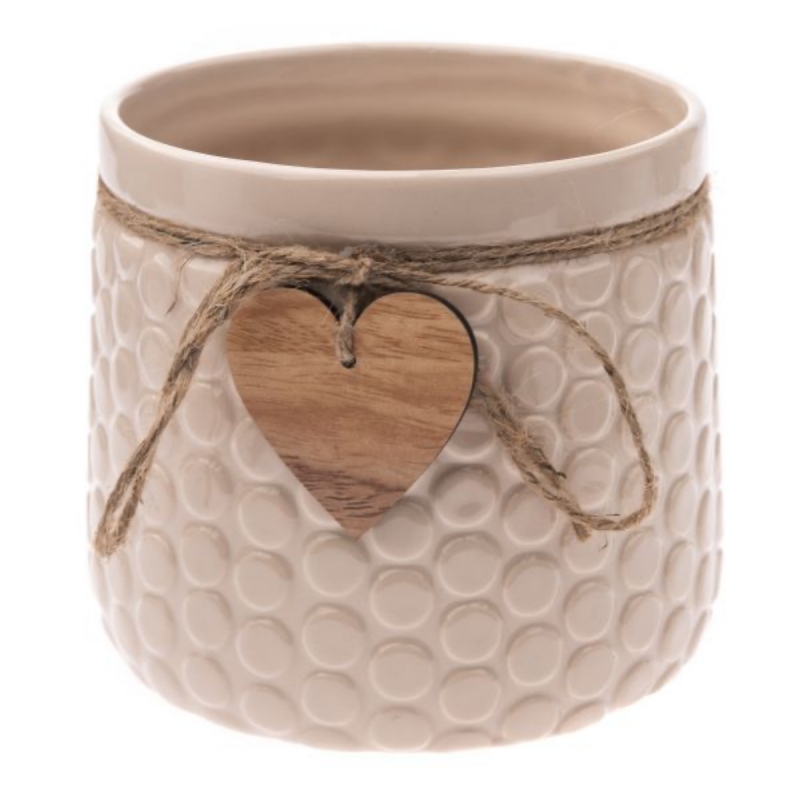 Keramický obal na kvetináč 12,5x14x11,5 cm