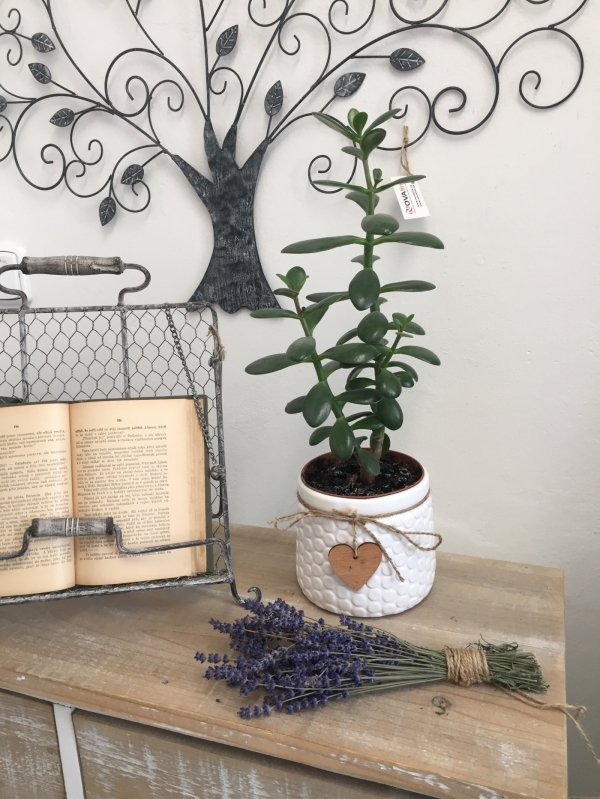 Keramický obal na kvetináč 12,5x14x11,5cm