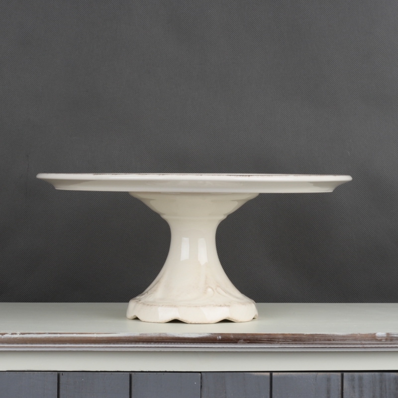 Keramický tácka na tortu vintage 34cm