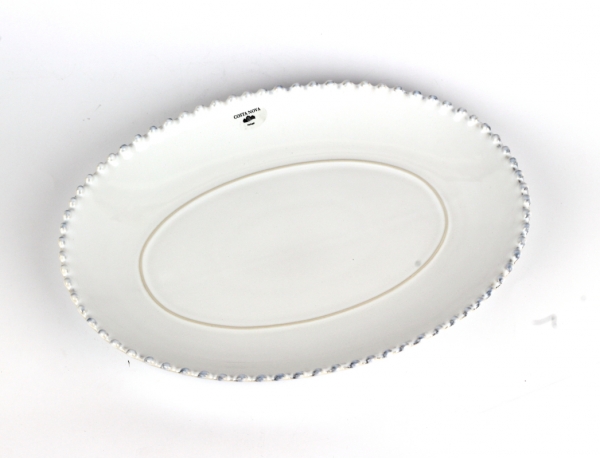 Keramický tácku oválny Pearl 33cm