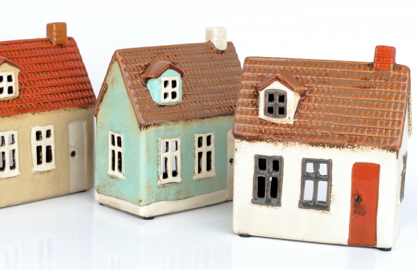 Keramický vianočný domček 17x7x13cm